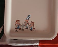 collectable tetley folk tea tray, Check out my tea pot's with mug