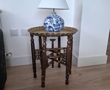 Antique middle eastern folding table