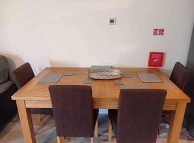 table and chairs
