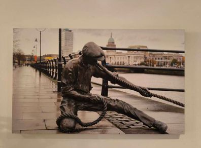For sale: Original Spires Art stretched canvas.