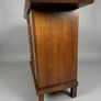 Vintage Chinese Hardwood Side Cabinet with Overhanging Top Image 6