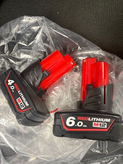 Milwaukee m12 6ah / 4ah new