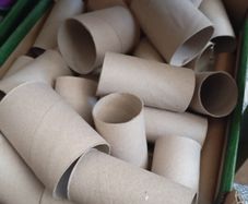 Toilet paper rolls