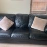 3 seater leather sofa Image 2