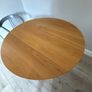 Solid Oak Dining Table Image 3