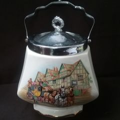 Royal Winton Biscuit Barrel