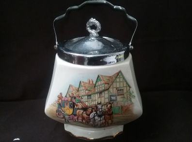 Royal Winton Biscuit Barrel