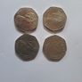 Rare isle of man  50p coins Image 6