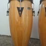 Nice Pair of LP Percussion Conga Drums made from Siam Oak Image 3