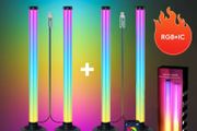 Smart RGB LED Mood Light, Includes 4 Smart RGB Light Strips, Supports RGB Night Light,
