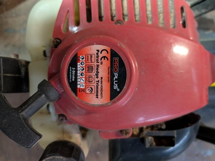 Garden Tools: priced individually (chainsaw, strimmer, hedge trimmer)