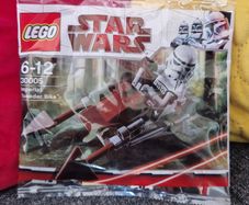 LEGO Star Wars Clone Imperial Speeder Bike (30005) free shipping