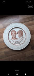 Vintage 1981 Prince Charles & Lady Diana Royal Wedding Commemorative Plate