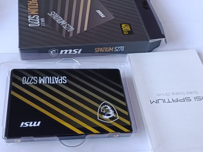 Msi Spatium S270 480gb Ssd  New