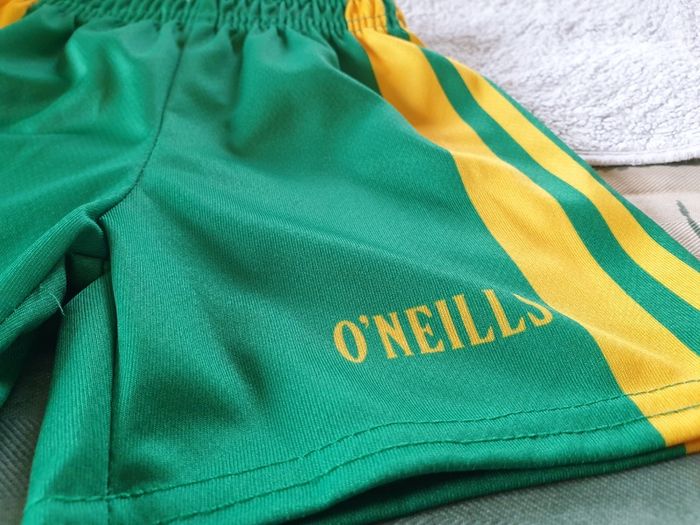 Donegal Gaelic Football Home Shorts 2014 to 2015 Infants 6 months GAA
