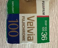 Fujichrome Daylight Velvia Professional 100 Color Reversal Film