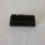 Vintage Travel Shoe Care Kit. Bag, brush, Shoe horn, cloth. Image 3