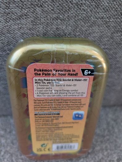 151 Mini Tin Display - Will Sell Separately