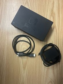 nintendo switch dock with cables