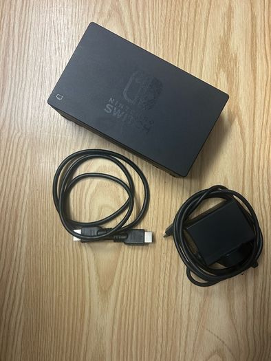 nintendo switch dock with cables