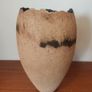 Fabulous Tall Hand-Built Studio Pottery Vase in a Textured Stoneware Clay with an Organic Asymmetric Shape, Hand Made, A Piece of Sculptural Art, But Unknown Maker Image 5