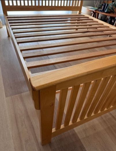 Magnificent Sturdy 5Ft Wooden King Size Bed Frame - Can Deliver
