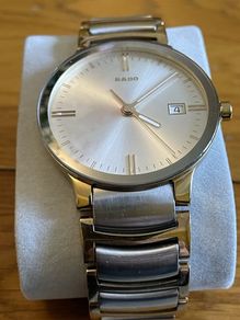 Rado Centrix Mens 36mm Silver Stainless steel