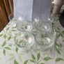 7 Glass Footed Ice Cream Bowls Image 4