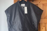 YaYa Woman biker style  jacket in brown size 16