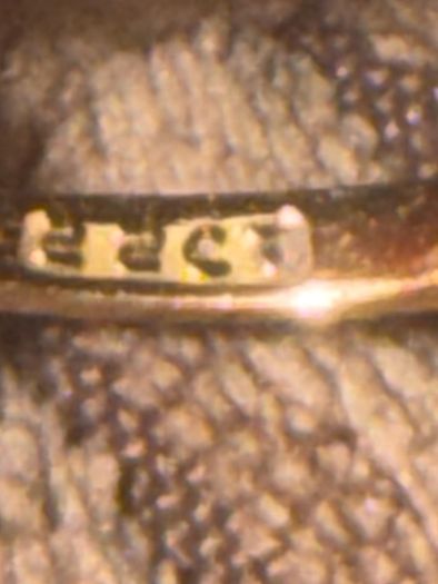 Vintage gold ring 22 ct