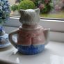 Vintage Porcelain Cat Teapot Image 2