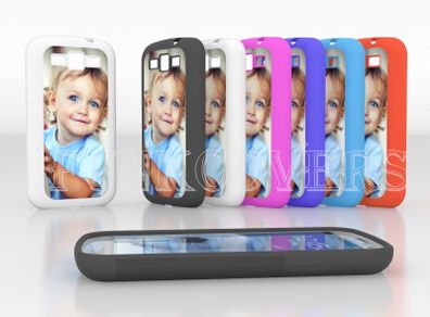 Personalised Silicon Samsung Galaxy S3 cases covers