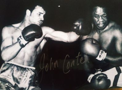 John Conteh autograph