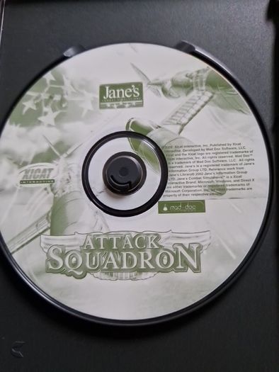 Attack Squadron Pc Cd Rom Games Original