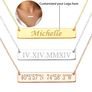 The Essence Bar Necklace  Minimalist Elegance, Maximum Style By R'Laith Image 4