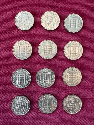 Threepence Coins