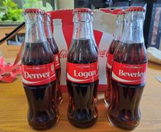 Coke bottles with names