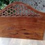 wooden desk tidy, vintage desk organizer, letter rack Image 2