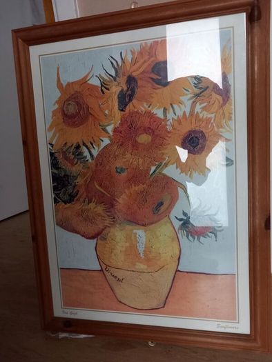 Van Gogh Sunflowers Print