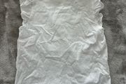 Plain white t-shirt, 122/128cm, 6-8 years