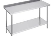 24 x 60 x 36 Inch Stainless Steel Work Table, Commercial Food Prep Worktable Heavy Duty Prep Worktable