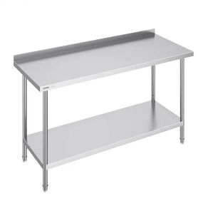 24 x 60 x 36 Inch Stainless Steel Work Table, Commercial Food Prep Worktable Heavy Duty Prep Worktable