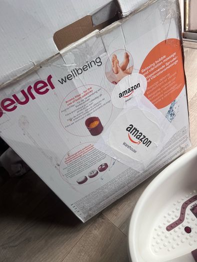 Beurer footspa (vibrating / massage)