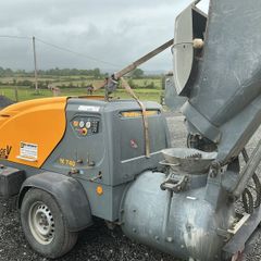 Putzmeister screed pump