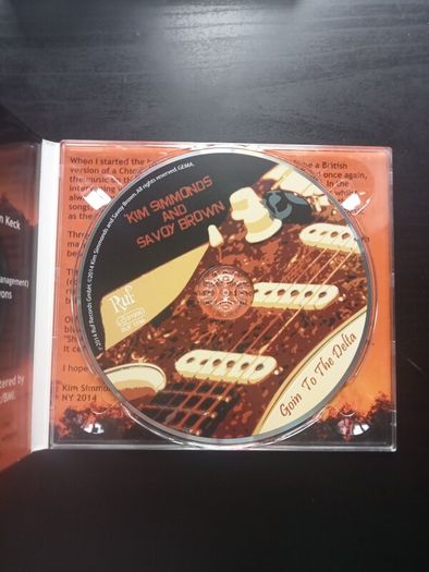 Kim Simmonds and Savoy Brown - Goin to the Delta CD