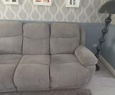 Electric Reclining Couches, like new x 2