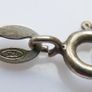 Vintage 925 Sterling Silver Pendant Necklace length 18" - 5,2g Image 9