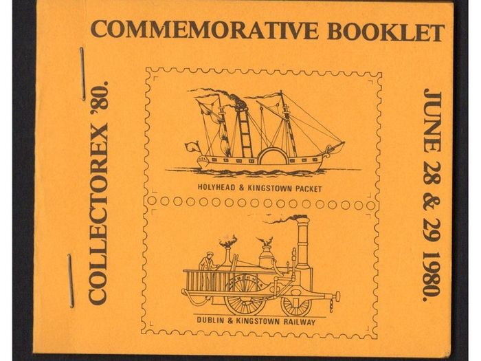 1980 Ireland Collextorex  June 28th & 29th 1980 Commemorative Exhibition Booklet