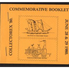 1980 Ireland Collextorex  June 28th & 29th 1980 Commemorative Exhibition Booklet