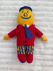 Tayto Park Mr. Tayto Soft Plush Toy Doll Potato Crisps approx. 30 cm. Used Please see photos